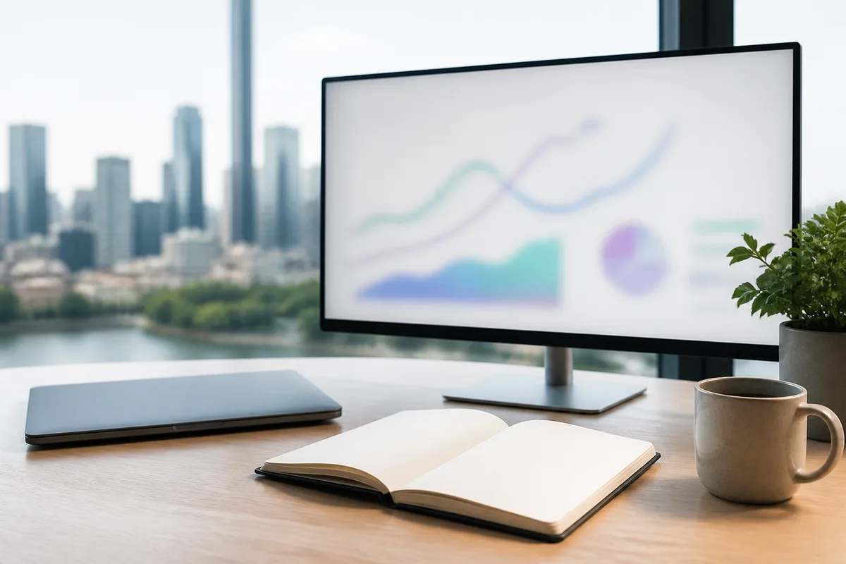 Analyse technique d&rsquo;un site web affichée sur un écran d&rsquo;ordinateur